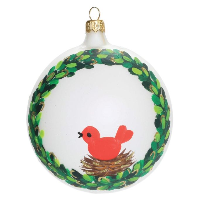 Wreath/Red Bird