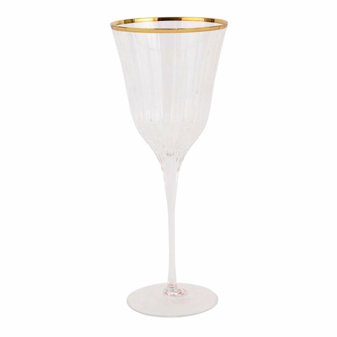 Water Glass - Gold