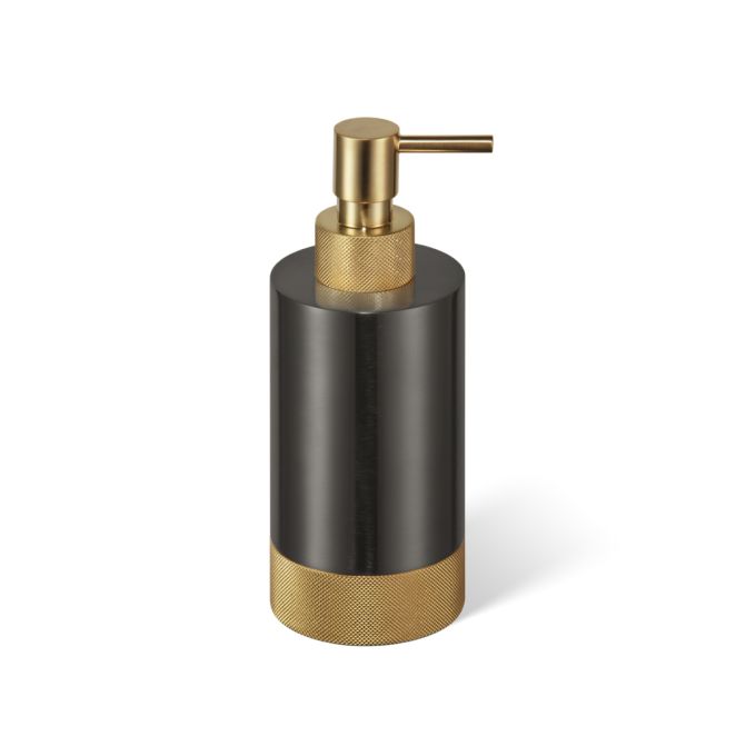 SSP 1 Soap Dispenser - Dark Metal Matte/Gold Matte 24 Carat