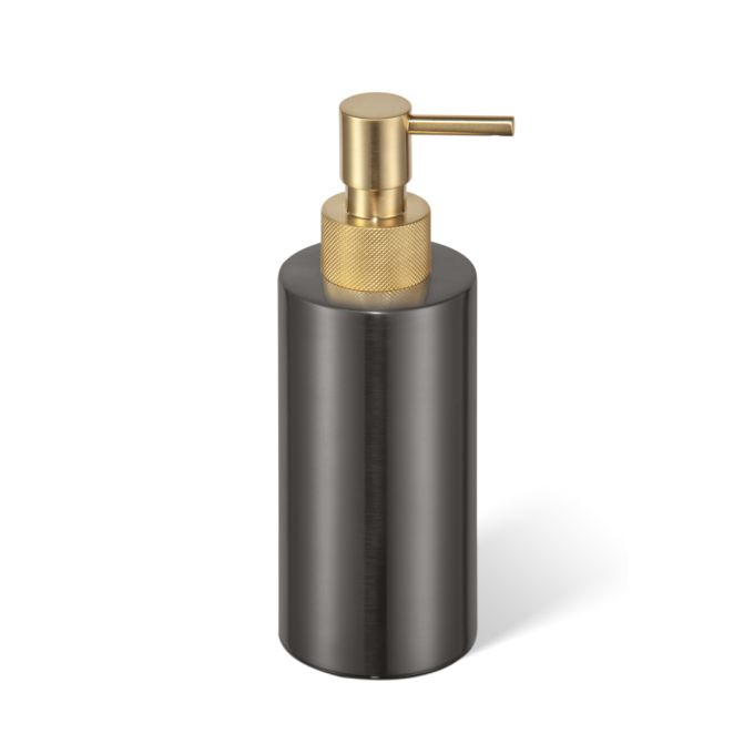 SSP 3 Soap Dispenser - Dark Metal Matte/Gold Matte 24 Carat