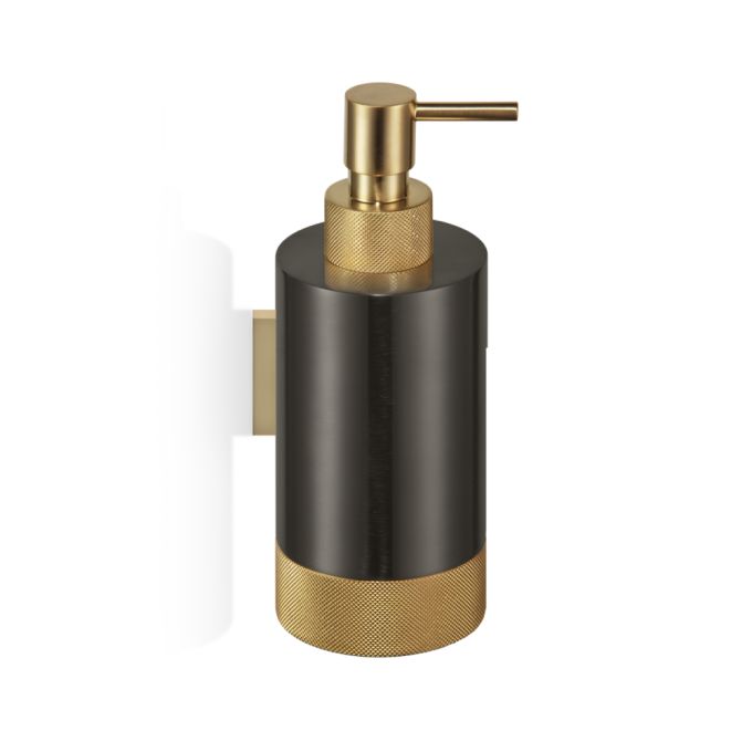 WSP1 Soap Dispenser - Dark Metal Matte/Gold Matte 24 Carat
