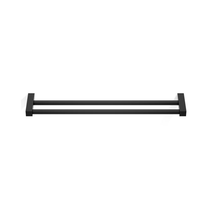 HTD Towel Rail Double - Black Matte