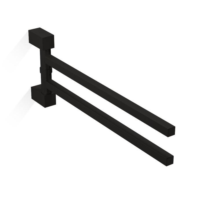 HTH2 Towel Rail Double - Black Matte