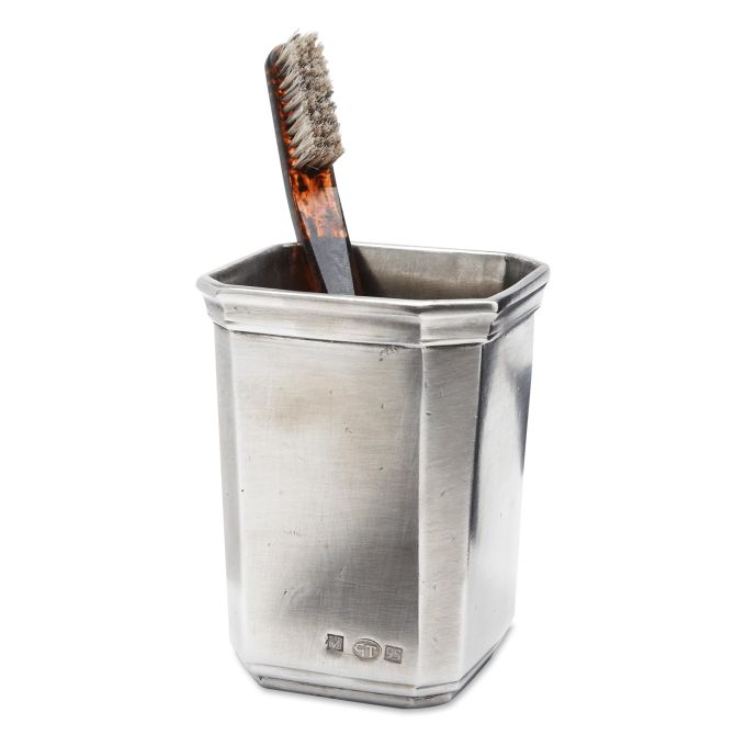 Toothbrush Cup - Pewter