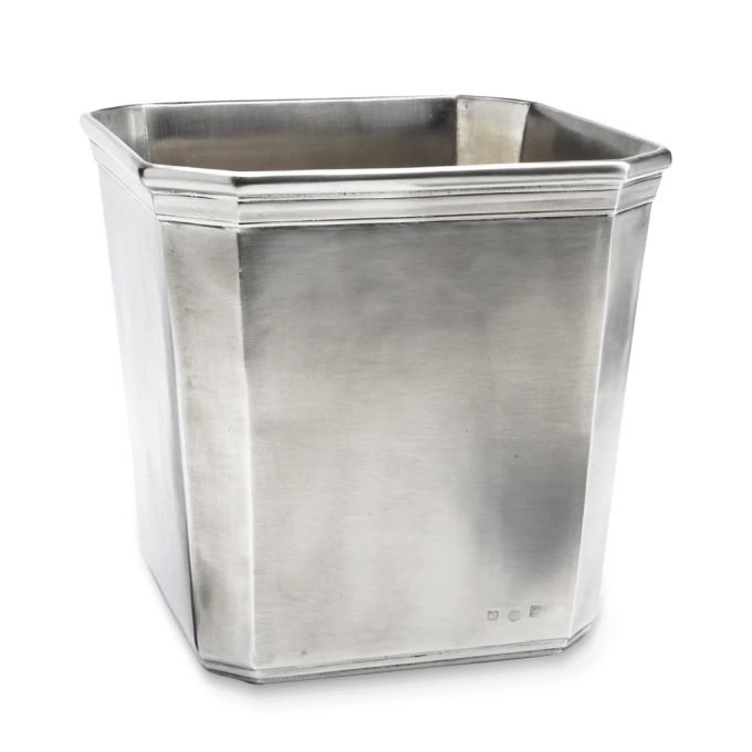 Waste Basket - Pewter