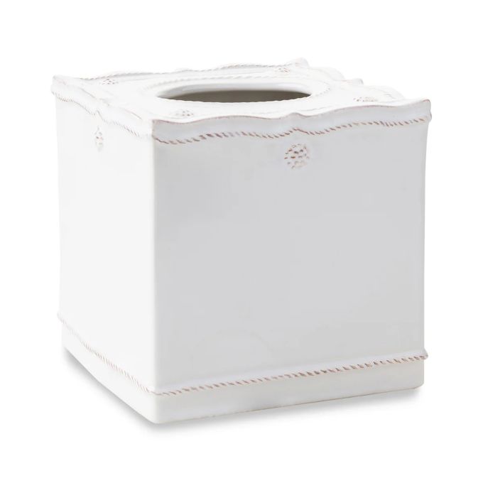 Tissue Box Cover - Whitewash
