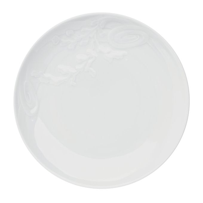 Coupe Salad Plate - White