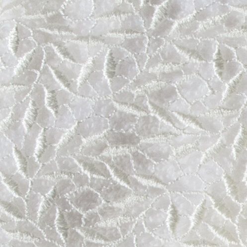 White Terry/Ivory Lace