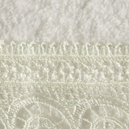White Terry/Ivory Lace