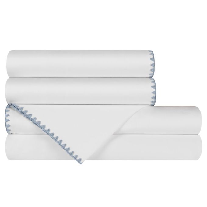 White/Ocean Blue
