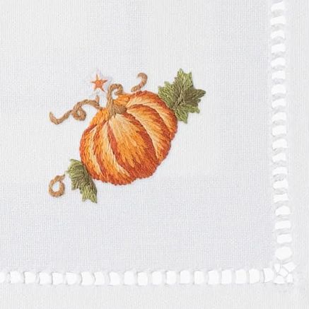 Henry Handwork Pumpkins Cocktail Napkin - Thumbnail 2