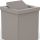 PKMD Paper Bin with Swing Lid - Taupe
