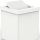 PKMD Paper Bin with Swing Lid - White