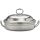 Round Pyrex Casserole Dish with Lid - Pewter