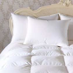 Down Alternative Comforter & Pillows by Nancy Koltes