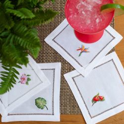 Henry Handwork Cocktail Napkins