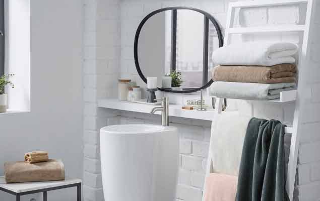 Towels and other bathroom products